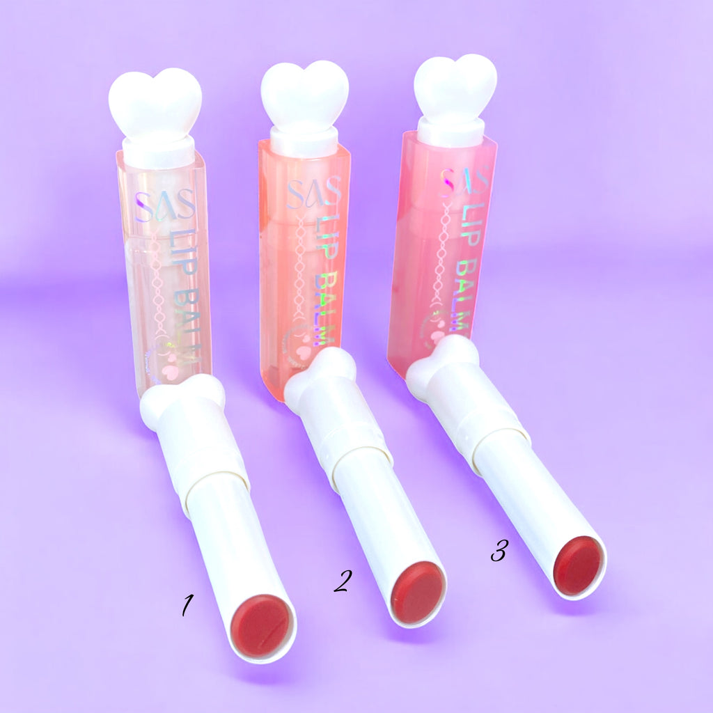 Lip Balm con tapa corazón SAS